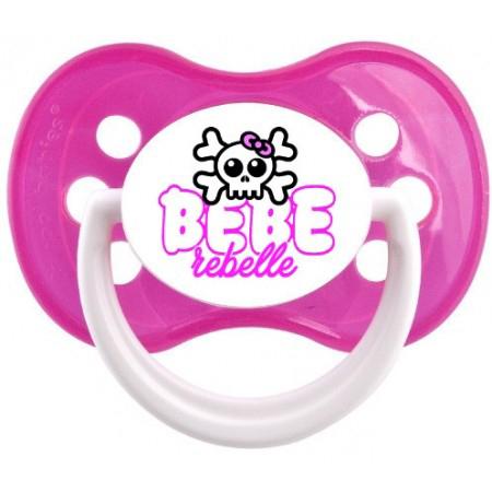 Sucette personnalisée Bébé rebelle