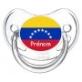 Sucette personnalisée drapeau Vénézuéla et prénom