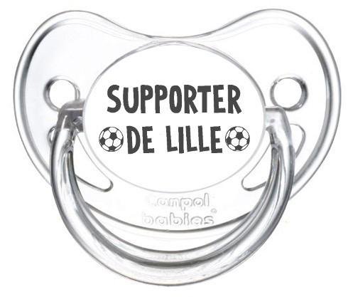 Sucette foot Supporter Lille
