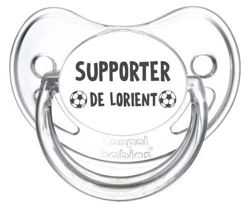 Sucette foot Supporter Lorient