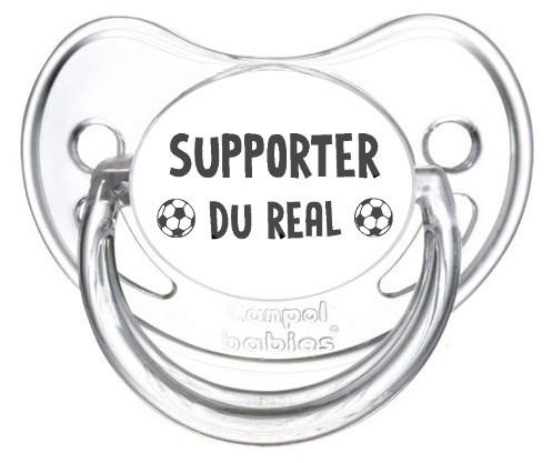 Sucette foot Supporter Real Madrid