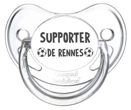 Sucette foot Supporter Rennes