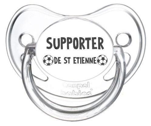 Sucette foot Supporter St Etienne