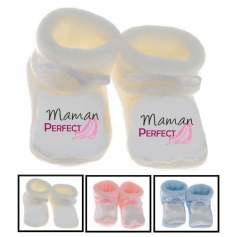 Chaussons bébé Maman perfect