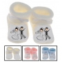 Chaussons bébé Mariage