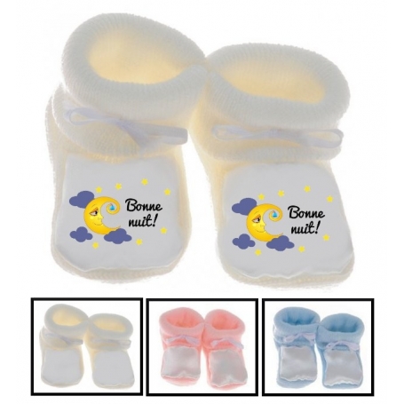 Chaussons bébé Bonne nuit