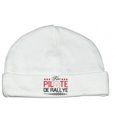 Bonnet bébé Futur pilote de rallye