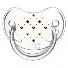 Sucette de bébé pattes chat