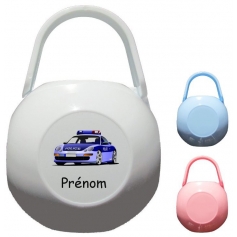 Boîte à Sucette personnalisée Police Prénom 