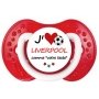 Sucette foot personnalisée J'aime Liverpool
