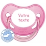 Sucette personnalisée chupa rose