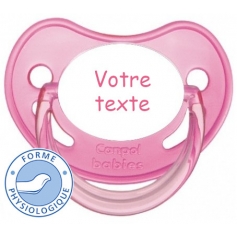 Sucette personnalisée chupa rose