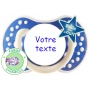 Sucette personnalisée night and day marine