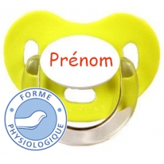 Sucette personnalisée charme vert