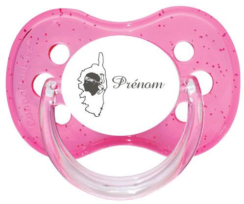 Sucette personnalisée prénom Corse