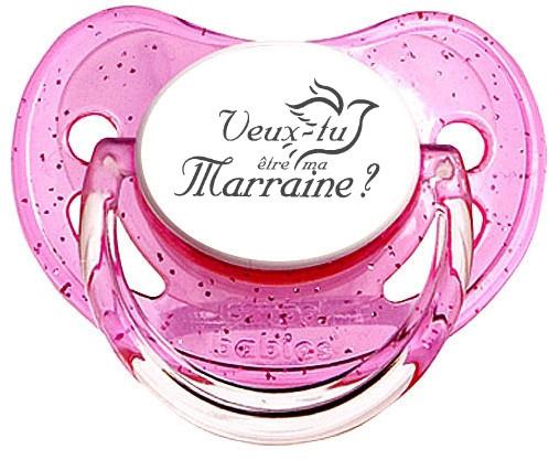 sucette veux-tu être ma marraine?